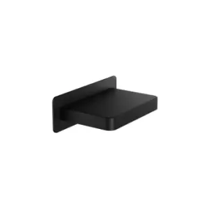 Image of Black Wall Mounted Bath Mixer Tap - Zanda
