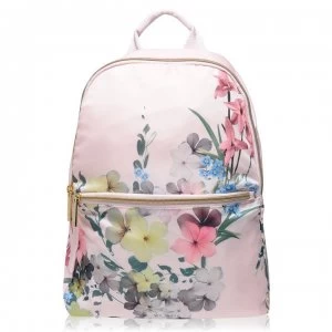 Image of Ted Baker Arvid Nylon Backpack - baby-pink
