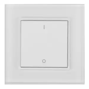 Image of Kosnic Battery Powered Single Channel Wall Mount Push Switch - CSWRF02