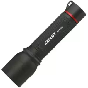 image of Coast - Long-Range Focusing LED Torch 240 Lumens - Black/Red