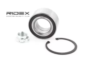 Image of RIDEX Wheel bearing kit BMW 654W0301 33411123416,33411129099,33411132565 33411138648,33416762317,33416762321,33416762322,33417749628,7903066105,372444