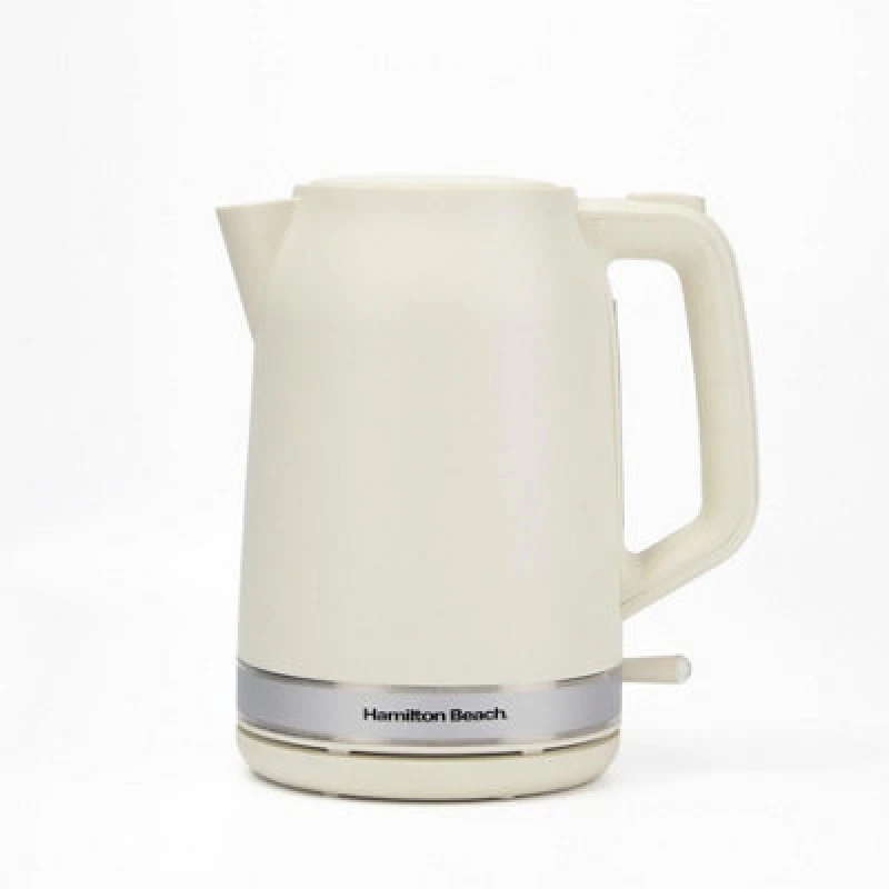 Image of Hamilton Beach Ella 1.7L Matte Cream Kettle Cream unisex