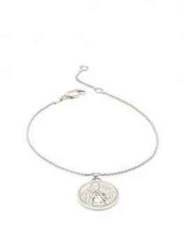 Rachel Jackson London Rachel Jackson London Sterling Silver Zodiac Art Coin Bracelet