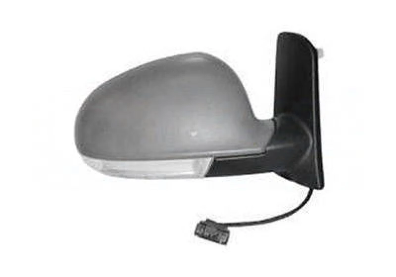 Image of VAN WEZEL 5879808 Wing mirror * HAGUS * Right, Heatable, primed Outside Mirror (50)