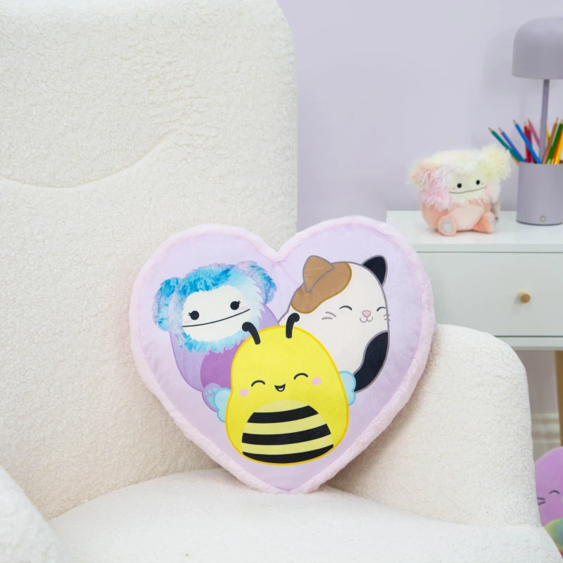 Image of Squishmallows Squishmallows Squishmallows Flash Shaped Cushion - Multi One Size Unisex