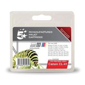 5 Star Office Canon CL41 Tri Colour Inkjet Cartridge