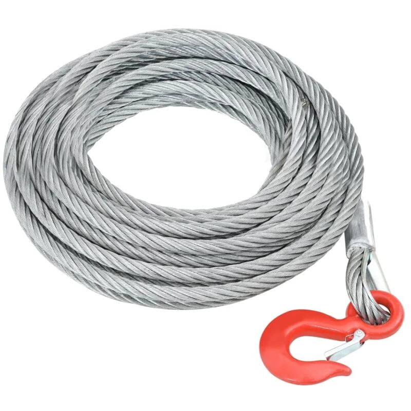 Image of VIDAXL Vidaxl - Wire Rope Cable 3200 kg 20 m 8720286044803