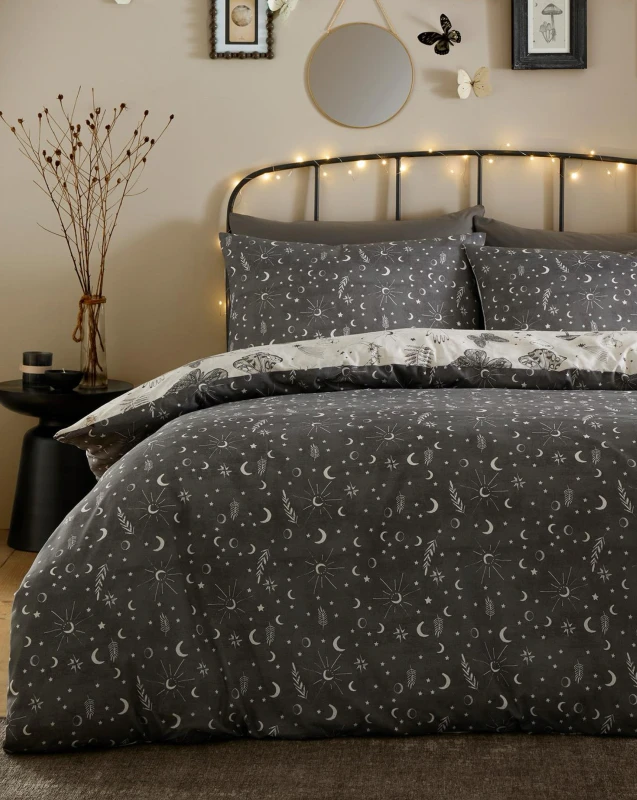 Image of Fusion Fusion Celeste Duvet Cover Set Grey - Fusion - Size: KING Grey KING GZ51903