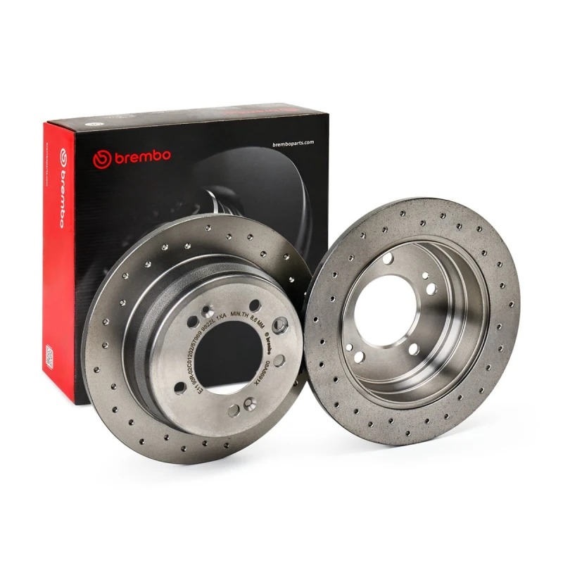 Image of BREMBO Brake disc BREMBO 08.A869.1X