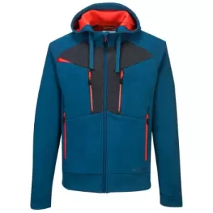 image of DX472MBRM - sz m DX4 Zipped Hoodie - Metro Blue - Metro Blue - Portwest