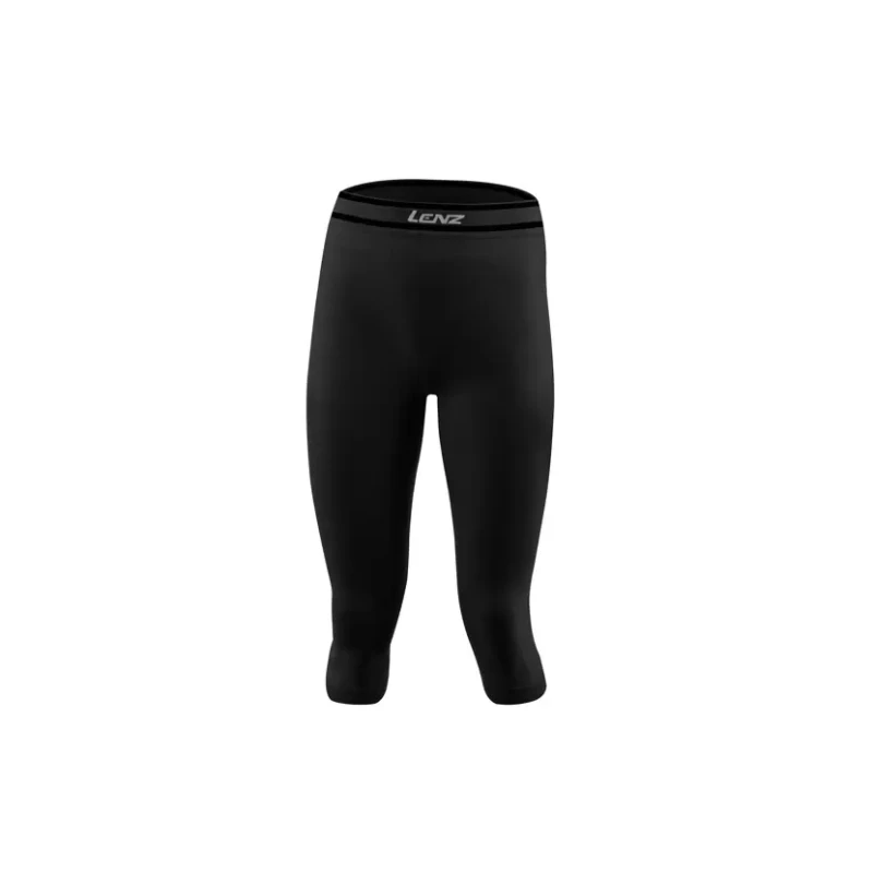 Image of Womens 3/4 Legging Lenz Merino 6.0 Noir Female XS