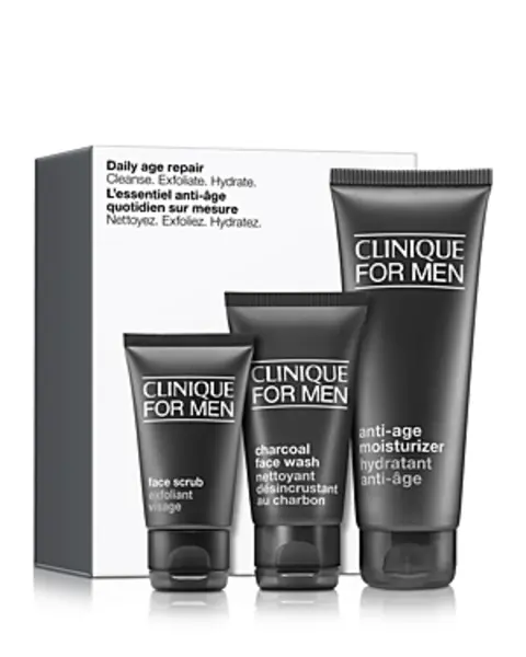 Image of Clinique Daily Repair Mens Skincare Set ($60 value)
