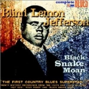 image of Blind Lemon Jefferson Black Snake Moan CD