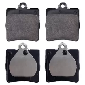 Image of Brake Pad Set 16147 by Febi Bilstein Rear Axle
