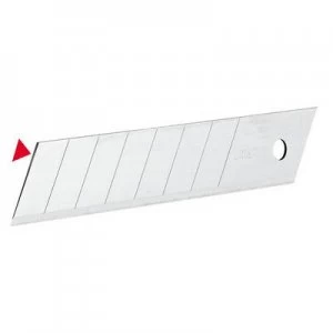 Image of Snap-off blade 18 mm, 100 pieces in 10 dispenser Stanley by Black & Decker 1-11-301