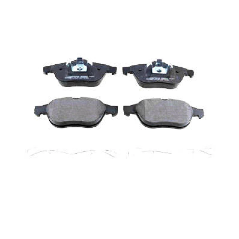 Image of ZIMMERMANN 23245.180.2 Brake pad set Front Axle, with spring Brake Pad Set,disc brake (402)