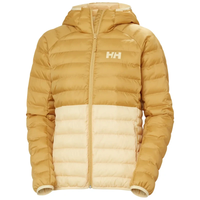 Image of Helly Hansen Womens Helly Hansen Banff Insulated Hooded Puffer Jaune Female L