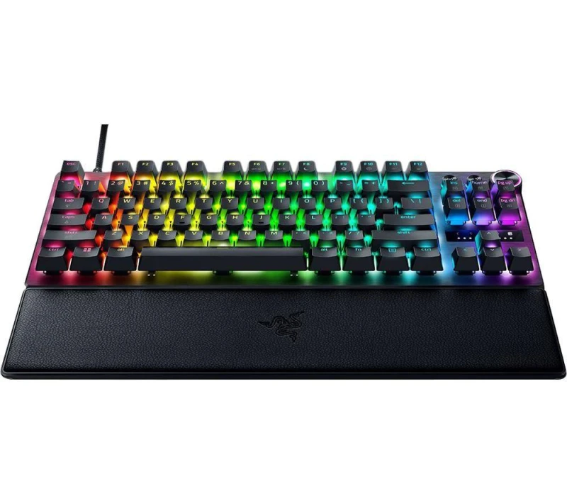 Image of RAZER Huntsman V3 Pro 8KHz TKL Mechanical Gaming Keyboard - Black 8887910074091