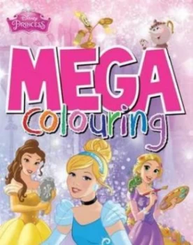 Image of Disney Princess Mega Colouring Paperback