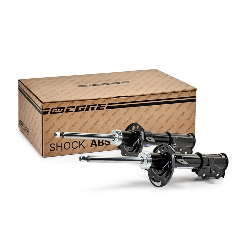 Image of goCORE GCH540917 Shock absorber Front Axle Left, Gas Pressure, Twin-Tube, Suspension Strut, Bottom Clamp Shock Absorber (854)