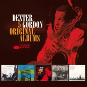 Image of 5 Original Albums by Dexter Gordon CD Album