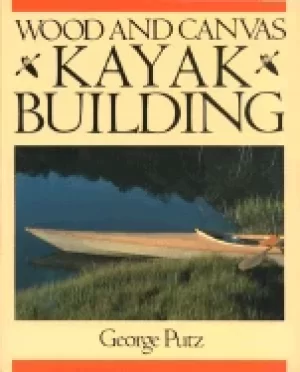 Image of wood and canvas kayak building