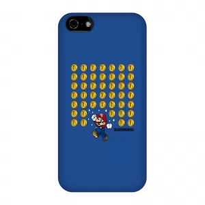 image of Nintendo Super Mario Coin Drop Phone Case - iPhone 5C - Tough Case - Gloss