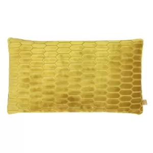 Image of Rialta Geometric Rectangular Cushion Pollen