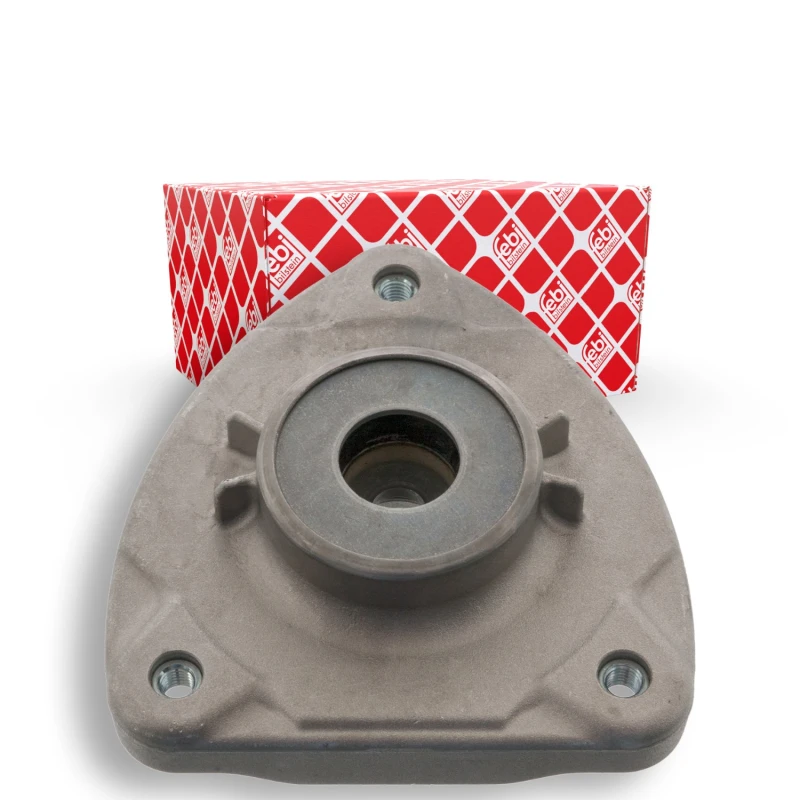 Image of FEBI BILSTEIN 47323 Top strut mount Front Axle, without ball bearing Elastomer Suspension Strut Support Bearing (1180)