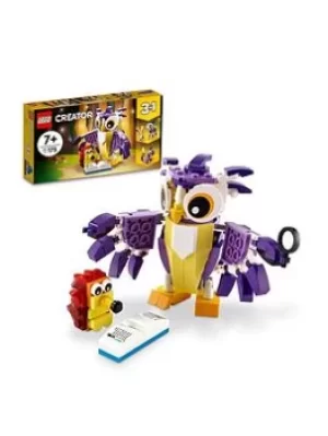 image of Lego 3In1 Fantasy Forest Creatures Set 31125