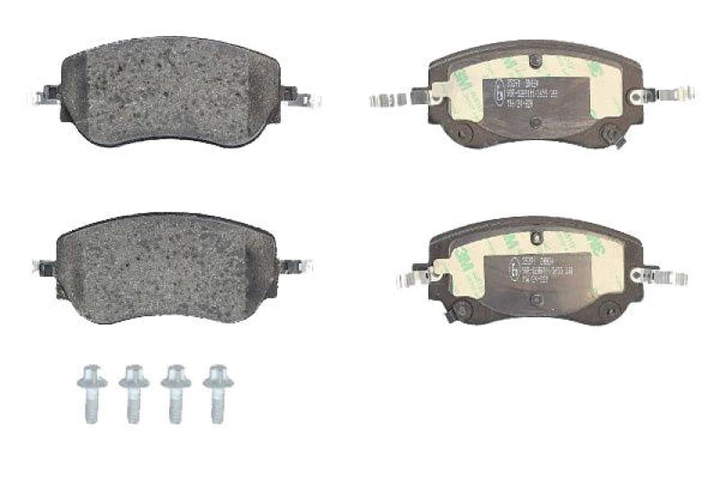 Image of A.B.S. 35391 Brake pad set with acoustic wear warning Brake Pad Set,disc brake (402)