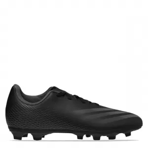 Image of Adidas Junior X Ghosted.4 Firm Ground Football Boot - Black