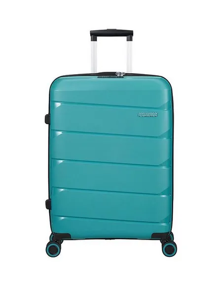 image of American Tourister Airmove VZDVL Spinner Medium Hardshell Teal Suitcase