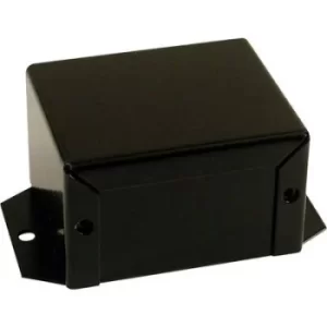 image of Hammond Electronics 1411FBCBK 1411FBCBK Universal enclosure 81 x 56 x 28 Aluminium Black