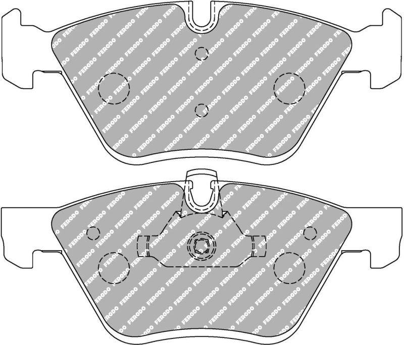 Image of Brake pad set FERODO RACING FDS1773