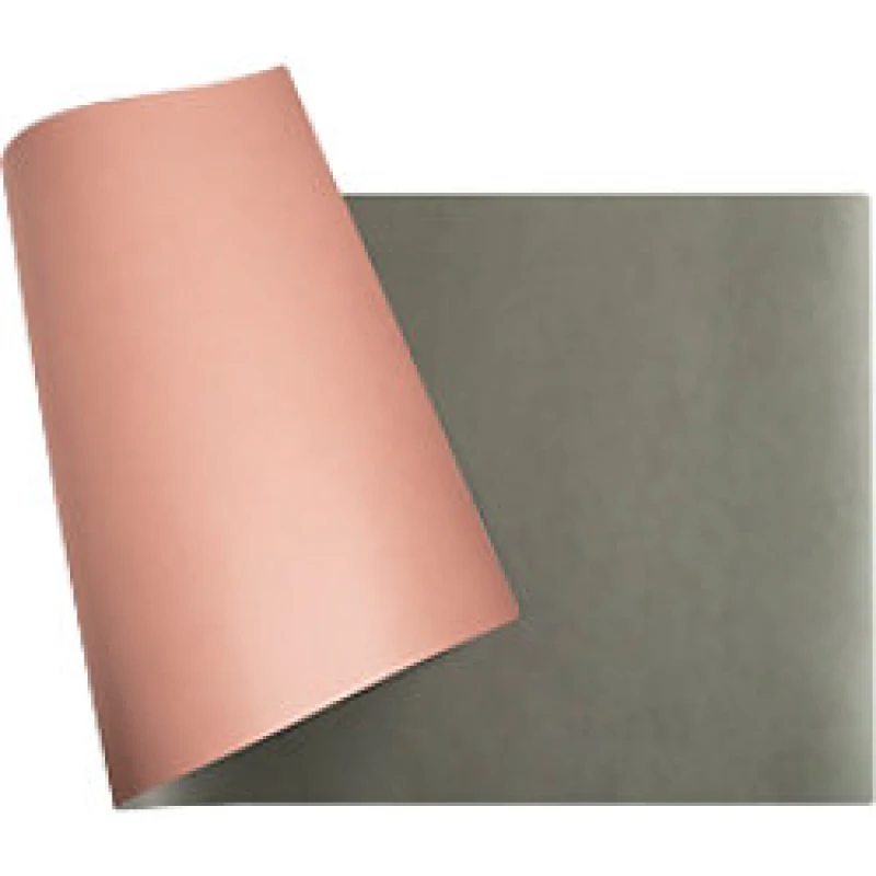 Image of Exacompta Home Office Desk Mats 43x90cm Nude/Grey 29163E