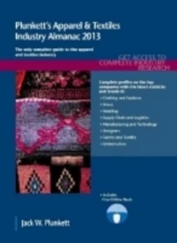 Image of Plunketts Apparel and Textiles Industry Almanac 2013 by Jack W. Plunkett Paperback