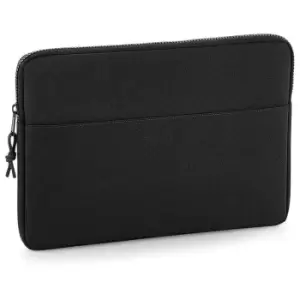 image of Essential 13" Laptop Case (One Size) (Black) - Bagbase