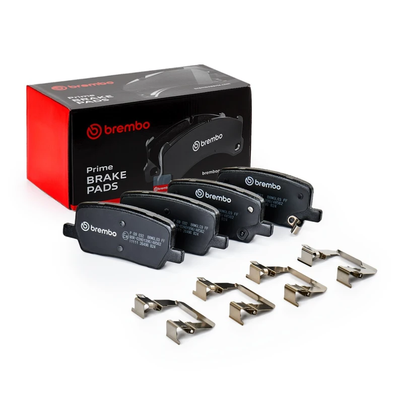 Image of BREMBO Brake pad set BREMBO P 09 032