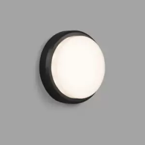 Faro Tom - Outdoor LED Flush Wall Lamp Dark Grey 11W 3000K IP65