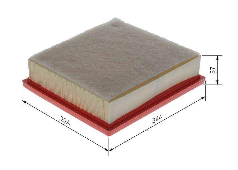 Image of Air filter Bosch F 026 400 737