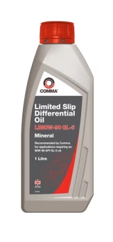 Image of LS80W-90 GL-5 Limited Slip Differential Oil - 1 Litre LS80W901L COMMA