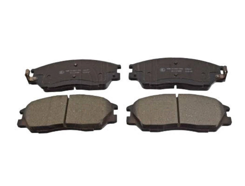 Image of Blue PRINT ADG04272 Brake pad set Front Axle, with acoustic wear warning Brake Pad Set,disc brake (402)