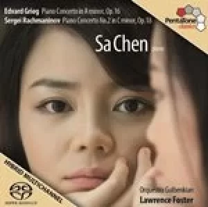 Image of Edward Grieg: Piano Concerto Op. 16; Sergei Rachmaninov: Piano Concerto No. 2 Op. 18 (Music CD)