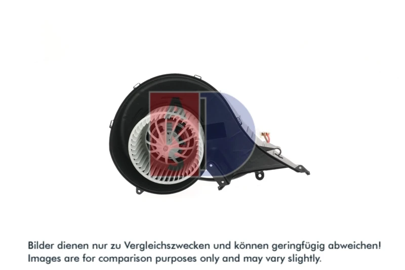 Image of AKS DASIS 398092N Blower Motor for left-hand drive vehicles Interior Blower (2669)