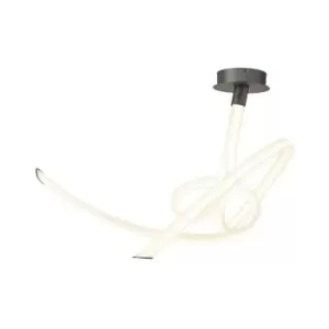 Image of 09diyas - Armonia white integrated LED ceiling light 56 Cm