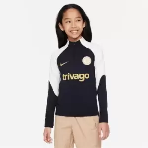 Image of Nike Chelsea Drill Top 2023 2024 Juniors - Blue