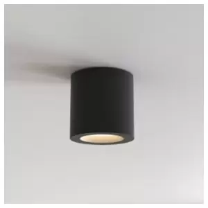 Image of Astro Kos - Round Surface Mounted Downlight Textured Black IP65, GU10