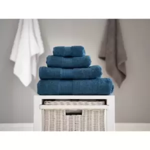 image of Bliss Cotton Bath Towel, Petrol