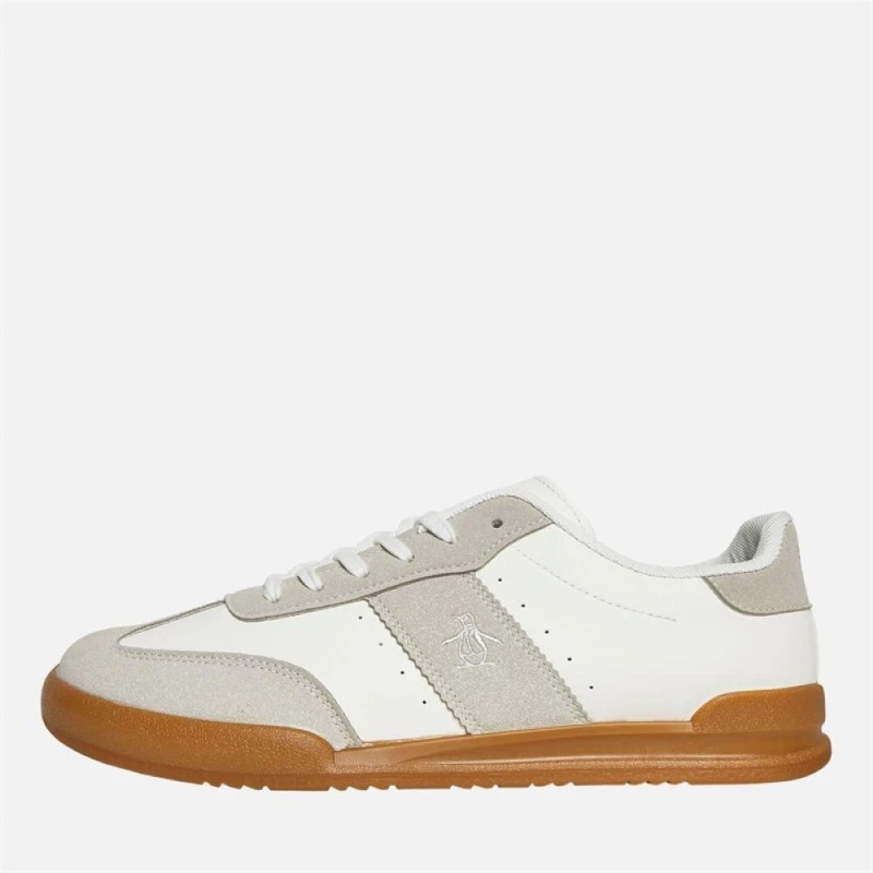 Image of Original Penguin Giovanni Trainers White/Grey male 6 (39)